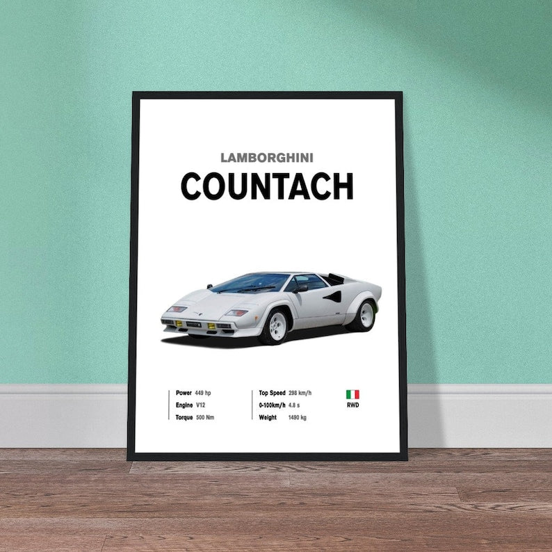 LAMBORGHINI COUNTACH: DER INBEGRIFF DER SUPERCAR-ELEGANZ