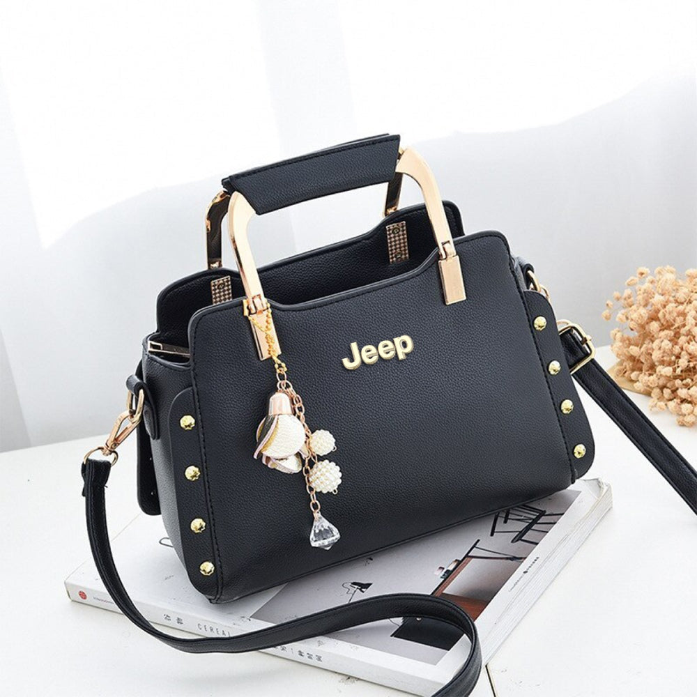 Jeep Genuine Leather Ladies Handbag – Drivi - Main Image