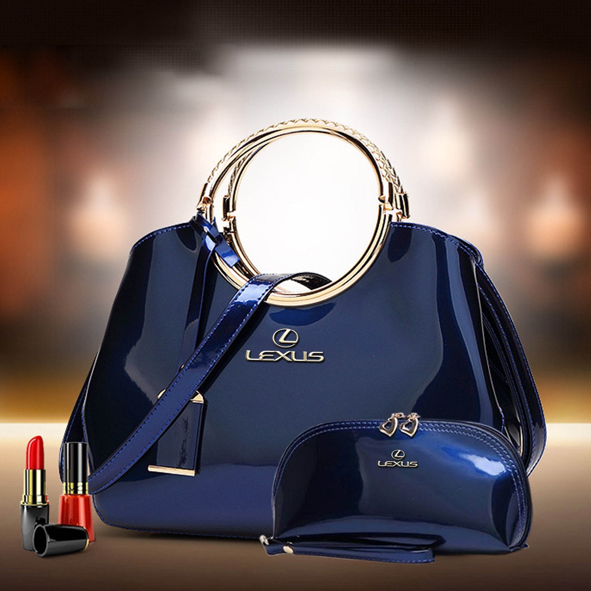 Lexus Deluxe Women Handbag With Free Matching Wallet – Drivi
