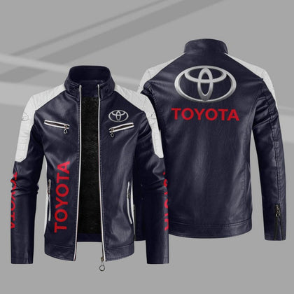 Toyota Jacket Toyota Sport Leather Jacket V08 – Drivi