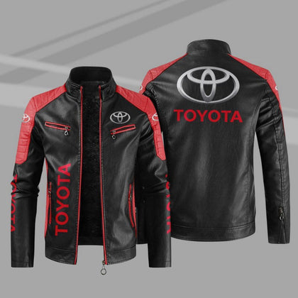 Toyota Jacket Toyota Sport Leather Jacket V08 – Drivi